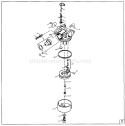 Page A Diagram and Parts List for 1051-1  Briggs and Stratton Pressure Washer